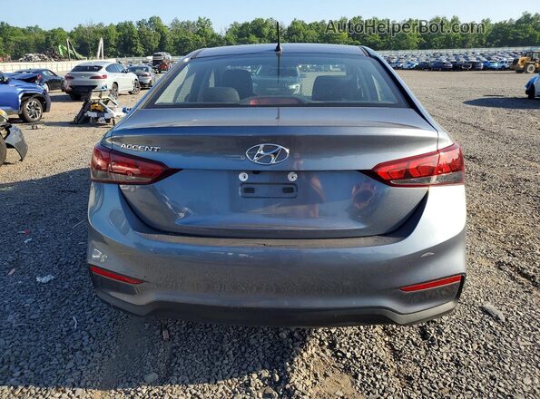 3KPC24A33KE057973 2019 HYUNDAI ACCENT Gray Widok z tyłu