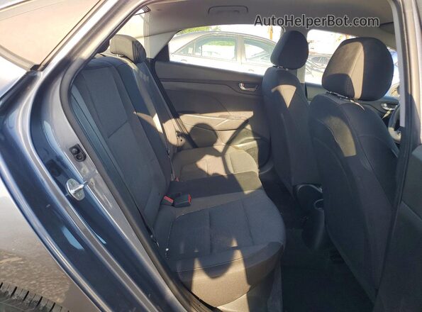 3KPC24A33KE057973 2019 HYUNDAI ACCENT Gray Widok tylnych siedzeń