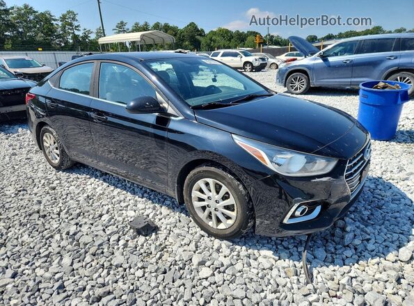 3KPC24A34KE046903 2019 HYUNDAI ACCENT Black Передня права чверть