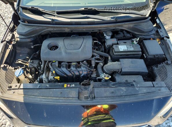 3KPC24A34KE046903 2019 HYUNDAI ACCENT Black Вид задньої частини салону