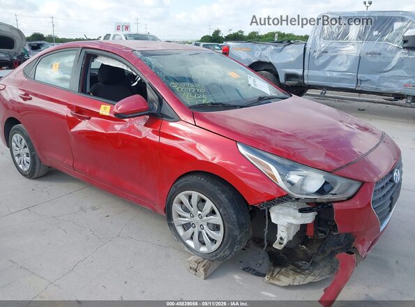 3KPC24A35JE007770 2018 HYUNDAI ACCENT Red Vista frontal
