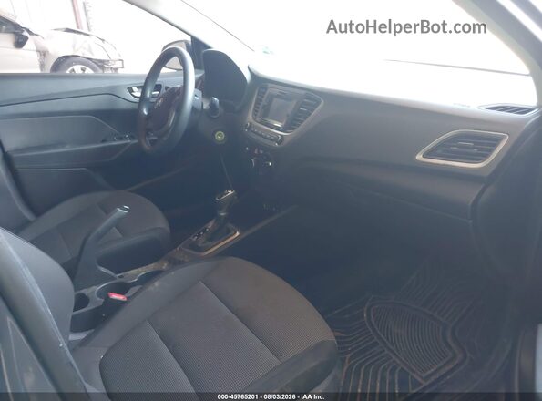 3KPC24A35KE064472 2019 HYUNDAI ACCENT Серый Вид салона спереди