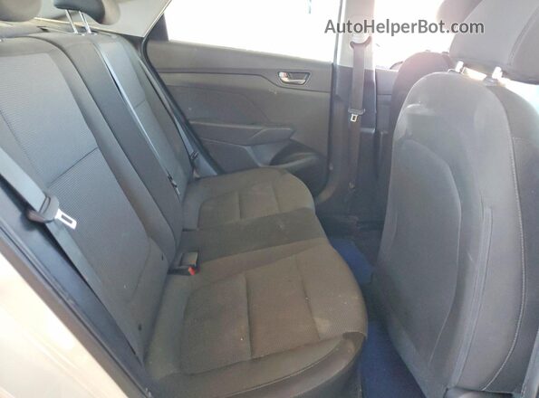 3KPC24A35KE067632 2019 HYUNDAI ACCENT White Вид задніх сидінь