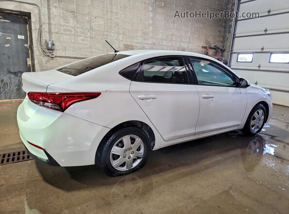 3KPC24A35KE070272 2019 HYUNDAI ACCENT Белый Задняя правая четверть