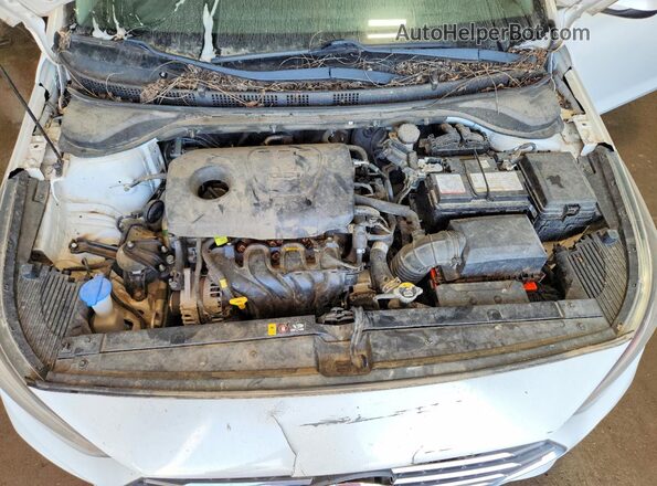 3KPC24A35KE070272 2019 HYUNDAI ACCENT Белый Вид задней части салона