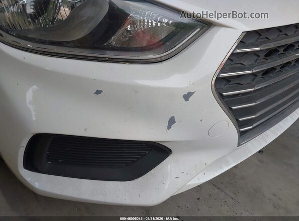 3KPC24A35KE080798 2019 HYUNDAI ACCENT White Դիմացի տեսք
