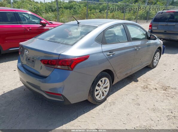 3KPC24A36JE032595 2018 HYUNDAI ACCENT Silver Rear right