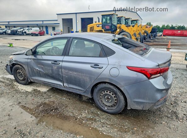 3KPC24A36JE033343 2018 HYUNDAI ACCENT Gray უკანა მარცხენა