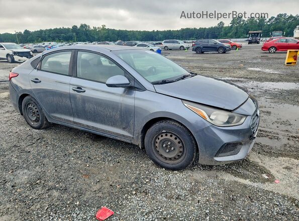 3KPC24A36JE033343 2018 HYUNDAI ACCENT Gray წინა მარჯვენა