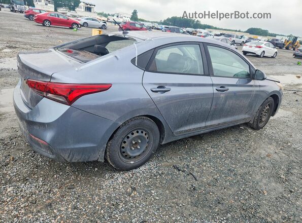 3KPC24A36JE033343 2018 HYUNDAI ACCENT Gray უკანა მარჯვენა