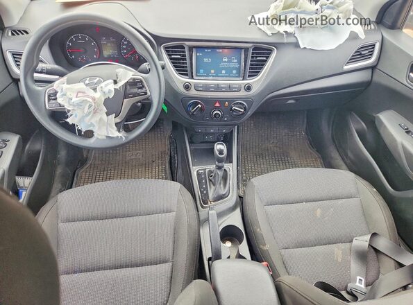 3KPC24A36KE039628 2019 HYUNDAI ACCENT Red Առջևի վահանակի տեսք