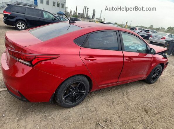 3KPC24A36KE039628 2019 HYUNDAI ACCENT Red Հետևի աջ