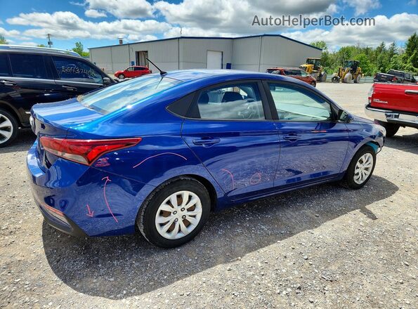 3KPC24A36KE052718 2019 HYUNDAI ACCENT Blue უკანა მარჯვენა