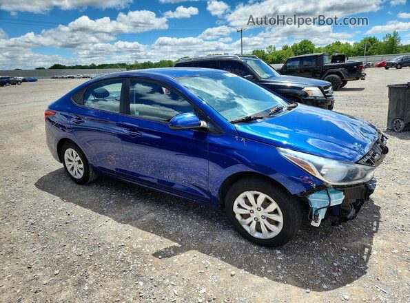 3KPC24A36KE052718 2019 HYUNDAI ACCENT Blue წინა მარჯვენა