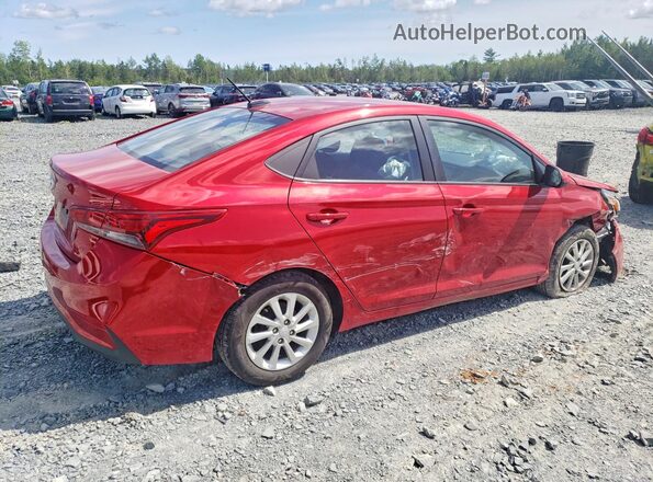 3KPC24A36KE055876 2019 HYUNDAI ACCENT Red Задня права чверть