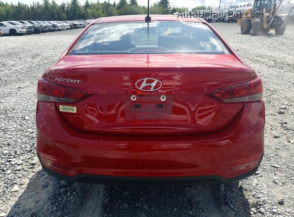 3KPC24A36KE055876 2019 HYUNDAI ACCENT Red Вид ззаду