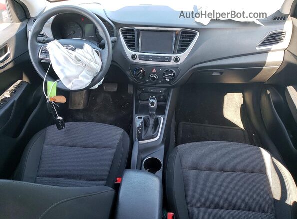 3KPC24A36KE055876 2019 HYUNDAI ACCENT Red Вид панелі приладів