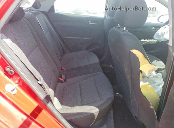 3KPC24A36KE055876 2019 HYUNDAI ACCENT Red Вид задніх сидінь