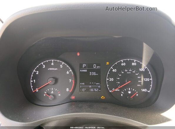 3KPC24A36KE061533 2019 HYUNDAI ACCENT White Vista de los asientos traseros