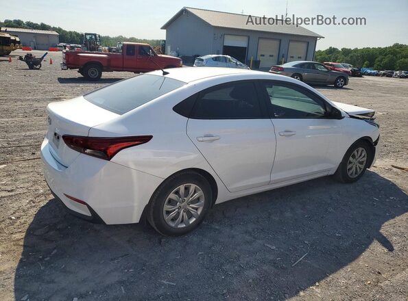 3KPC24A37JE024215 2018 HYUNDAI ACCENT Белый Задняя правая четверть