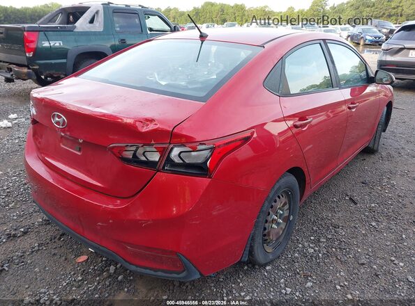 3KPC24A37JE032010 2018 HYUNDAI ACCENT Red Tył prawy