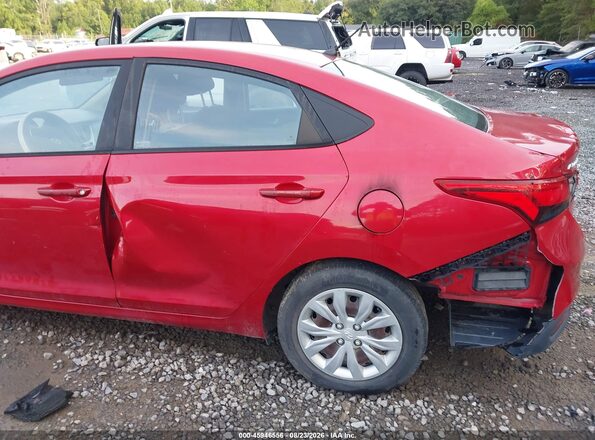 3KPC24A37JE032010 2018 HYUNDAI ACCENT Red Widok z przodu