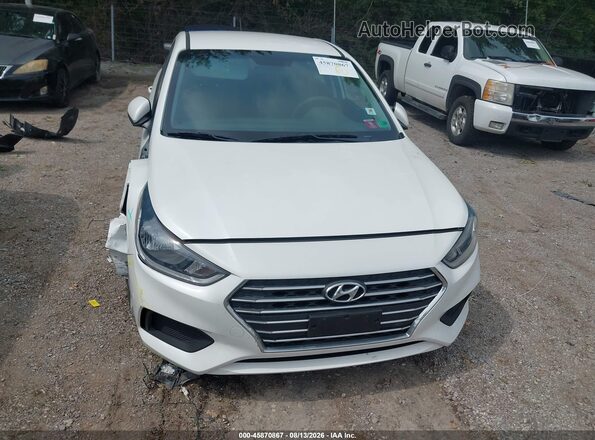 3KPC24A37KE042280 2019 HYUNDAI ACCENT White Սարքավորումների վահանակի տեսք