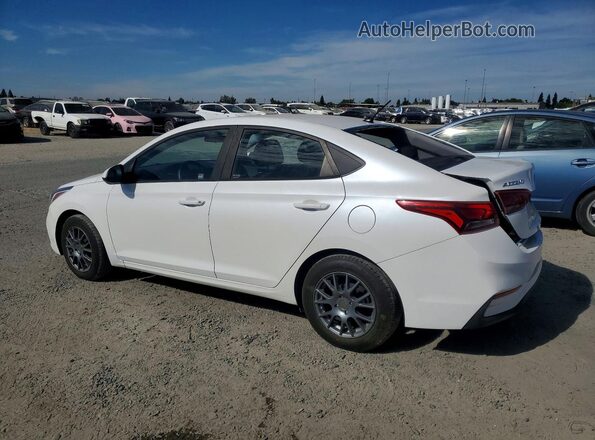 3KPC24A37KE081760 2019 HYUNDAI ACCENT White Trasero izquierdo