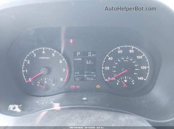 3KPC24A38KE044961 2019 HYUNDAI ACCENT Серый Вид задних сидений