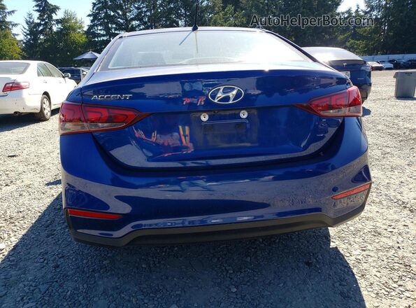 3KPC24A38KE061145 2019 HYUNDAI ACCENT Blue Вид ззаду