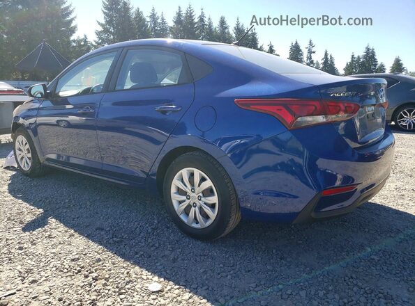 3KPC24A38KE061145 2019 HYUNDAI ACCENT Blue Задня ліва чверть