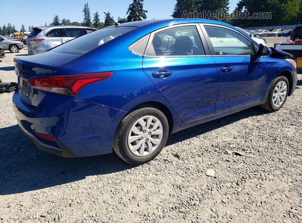 3KPC24A38KE061145 2019 HYUNDAI ACCENT Blue Задня права чверть