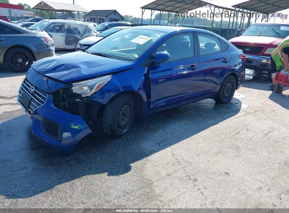 3KPC24A38KE063798 2019 HYUNDAI ACCENT Blue Przód lewy