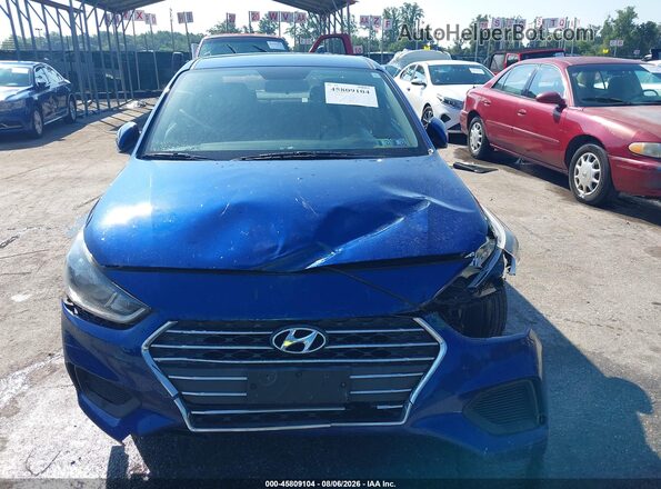 3KPC24A38KE063798 2019 HYUNDAI ACCENT Blue Widok z przodu