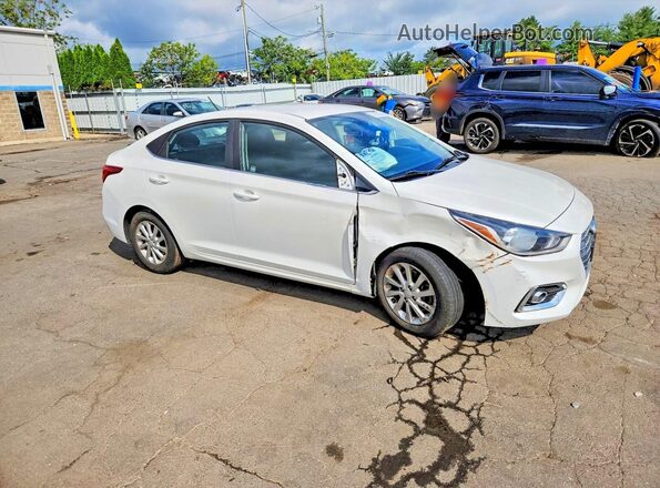 3KPC24A38KE066295 2019 HYUNDAI ACCENT White Передня права чверть