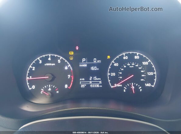 3KPC24A39JE024586 2018 HYUNDAI ACCENT Silver Widok tylnych siedzeń