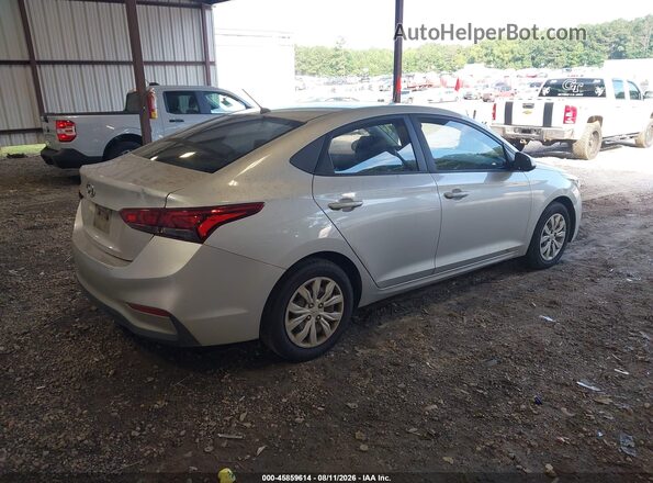 3KPC24A39JE024586 2018 HYUNDAI ACCENT Silver Tył prawy