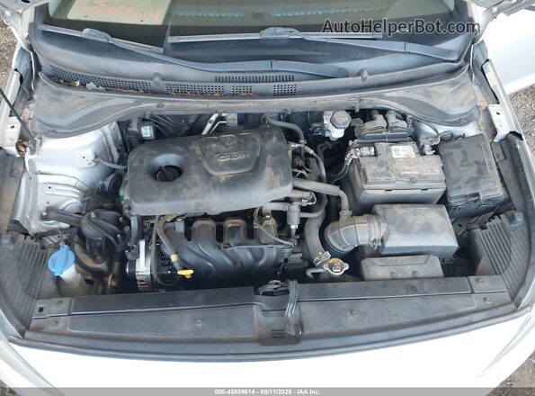 3KPC24A39JE024586 2018 HYUNDAI ACCENT Silver Widok z tyłu