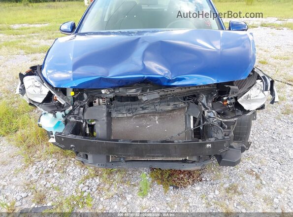 3KPC24A39JE027276 2018 HYUNDAI ACCENT Blue Widok z przodu