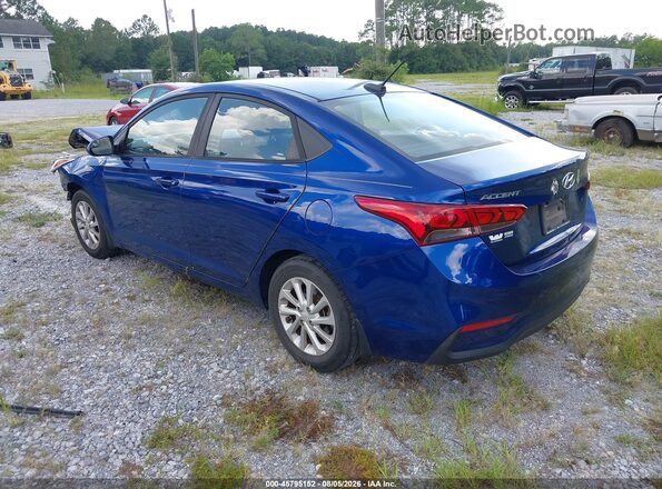 3KPC24A39JE027276 2018 HYUNDAI ACCENT Blue Tył lewy