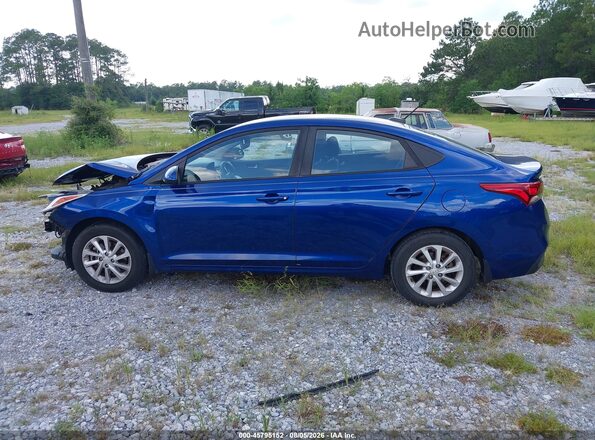 3KPC24A39JE027276 2018 HYUNDAI ACCENT Blue 