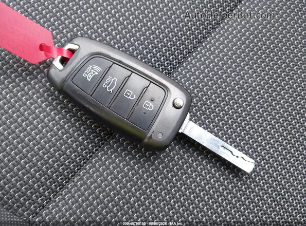 3KPC24A39JE027276 2018 HYUNDAI ACCENT Blue Widok deski rozdzielczej