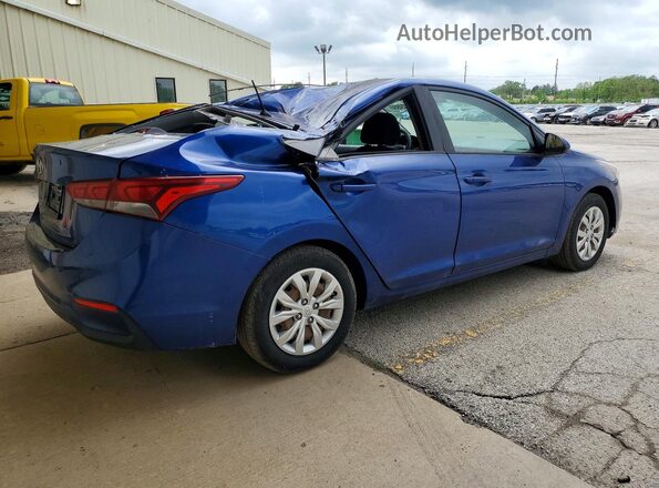 3KPC24A39KE050056 2019 HYUNDAI ACCENT Blue Tył prawy