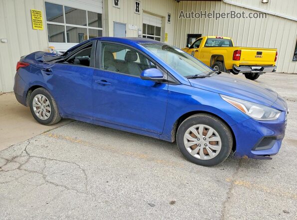 3KPC24A39KE050056 2019 HYUNDAI ACCENT Blue Przód prawy