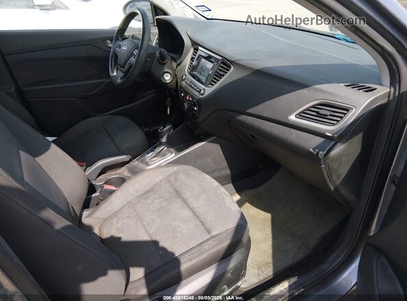 3KPC24A39KE051045 2019 HYUNDAI ACCENT Gray Widok wnętrza z przodu