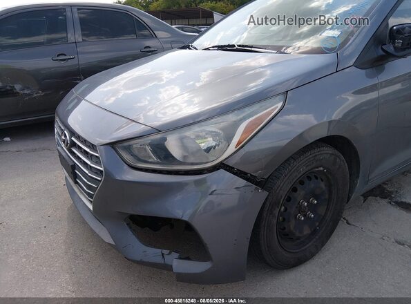 3KPC24A39KE051045 2019 HYUNDAI ACCENT Gray Widok z przodu