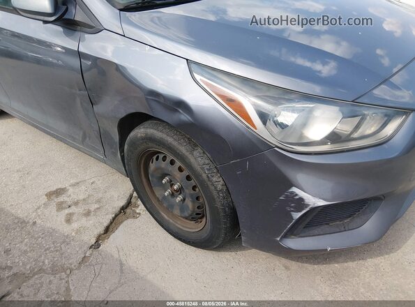 3KPC24A39KE051045 2019 HYUNDAI ACCENT Gray Widok zestawu wskaźników
