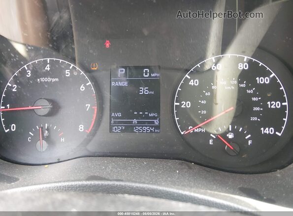 3KPC24A39KE051045 2019 HYUNDAI ACCENT Gray Widok tylnych siedzeń