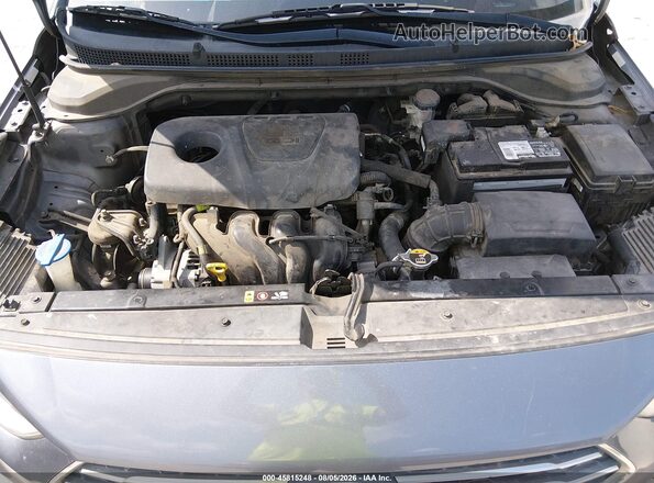 3KPC24A39KE051045 2019 HYUNDAI ACCENT Gray Widok z tyłu