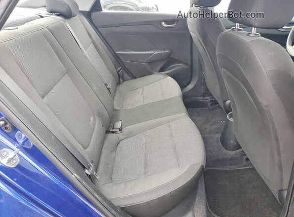 3KPC24A39KE084899 2019 HYUNDAI ACCENT Blue Вид задніх сидінь